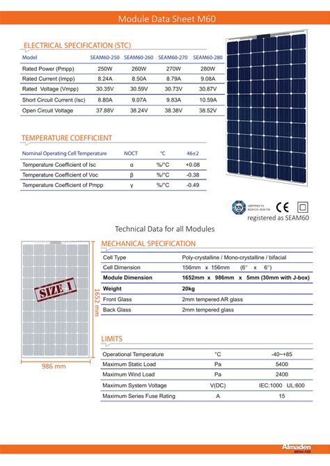 Datasheet PowerXT 360R-PD. . Panasonic 400 watt solar panel spec sheet